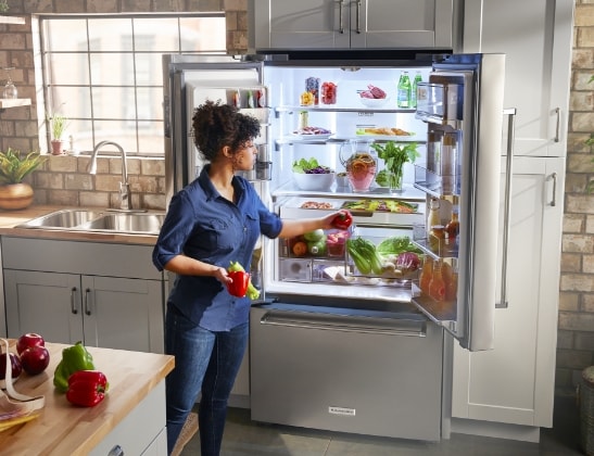 kitchenaid counter-depth refrigerators